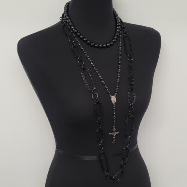 rosario necklace set