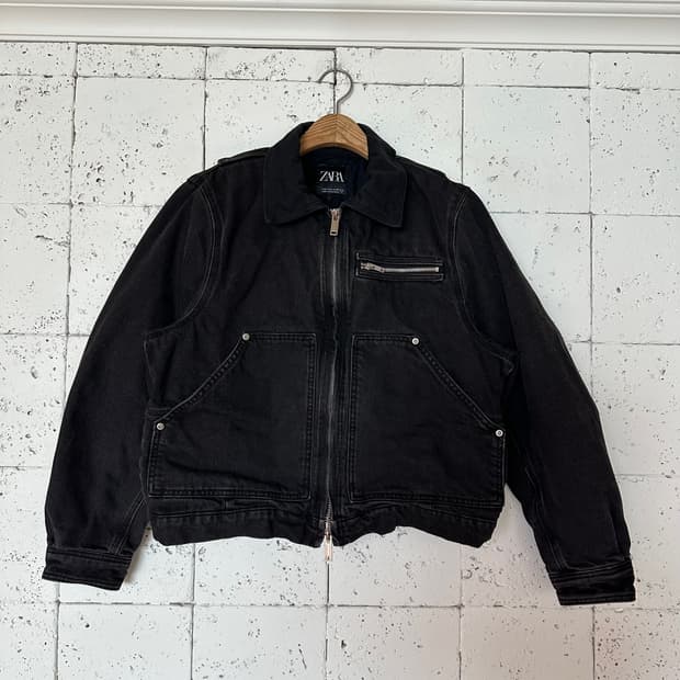 M 자라 크롭 자켓