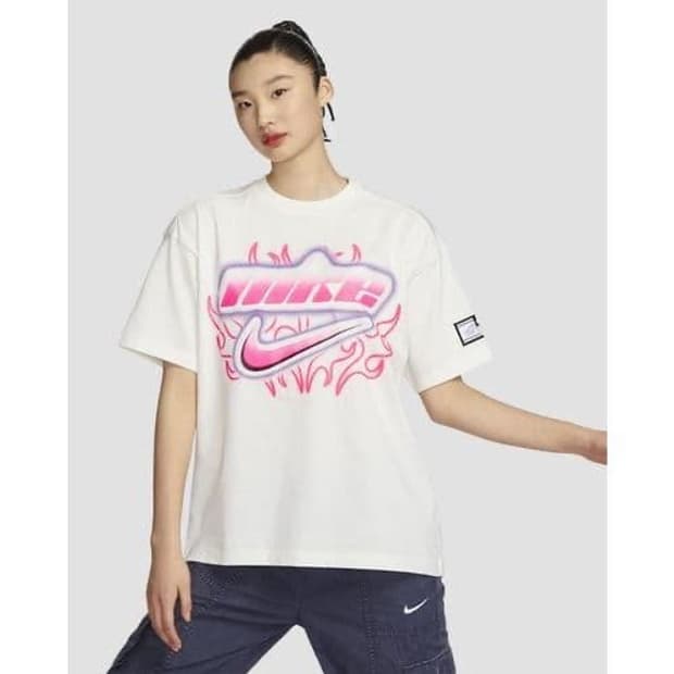 나이키 오버사이즈 프린팅티셔츠