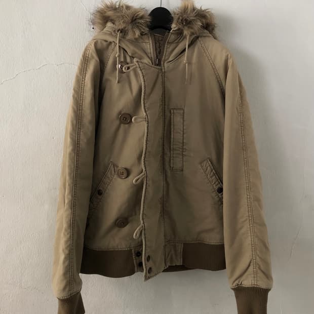 Johnbull Bomber Fur Jacket