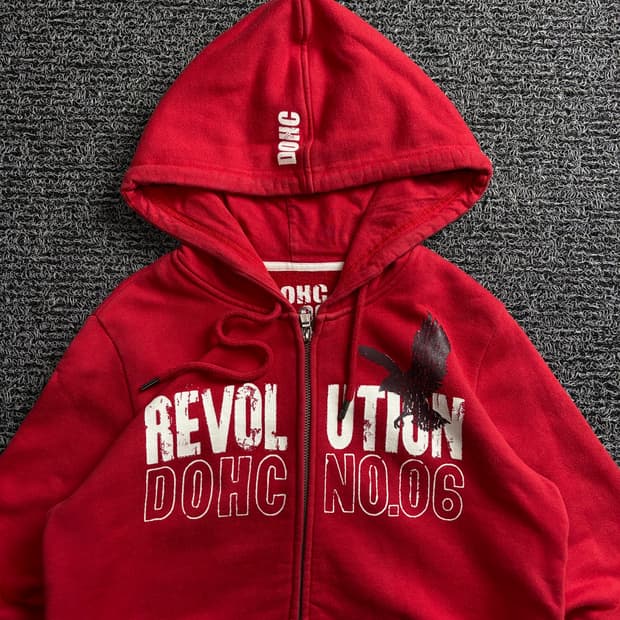 DOHC 아카이브 Y2K 아카이브 후디 집업 3802