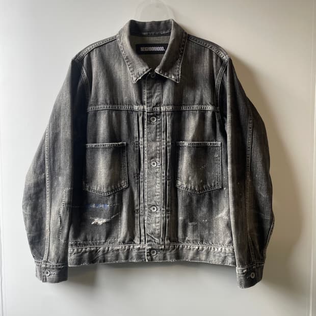 네이버후드 새비지 스톡맨 타입2 데님자켓