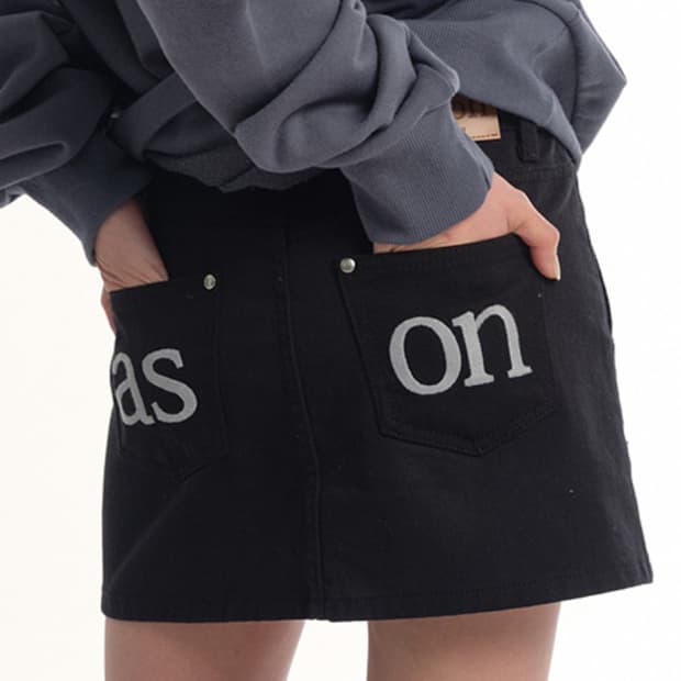 애즈온 포그 스커트 치마 m (스모그 팬츠랑 교환 가능!!)