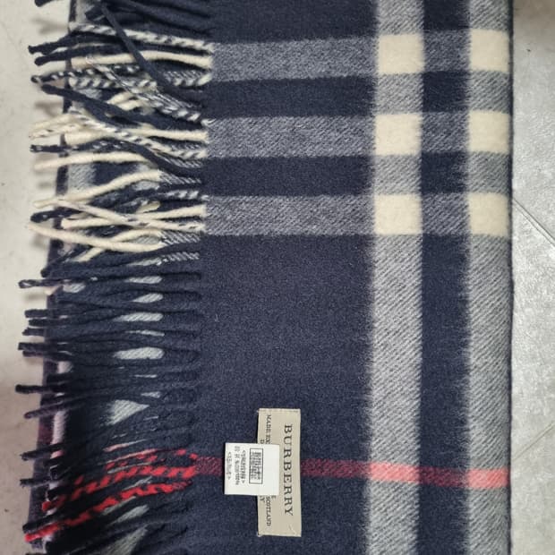 버버리 캐시미어 스카프 목도리 