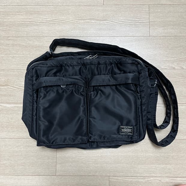 요시다포터 porter 탱커 숄더백 블랙 라지 L