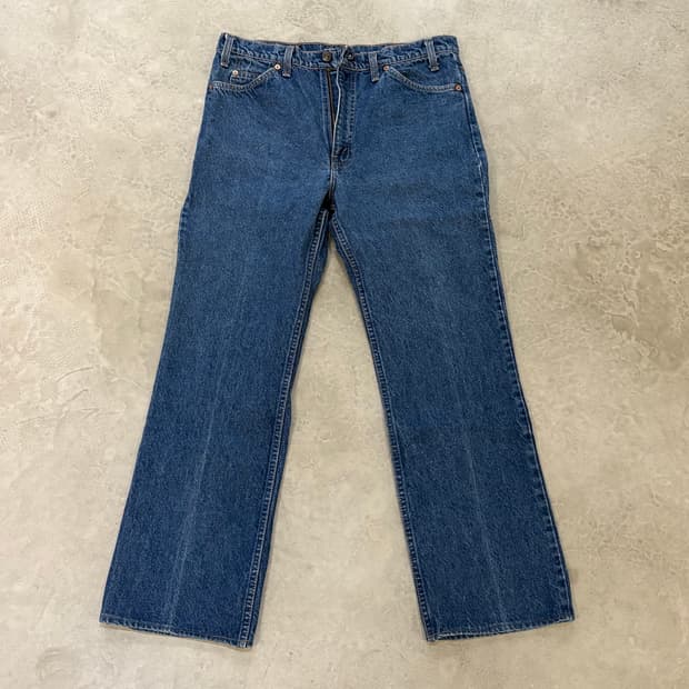 90s USA 🇺🇸리바이스 517 오렌지탭 데님 청바지 중청