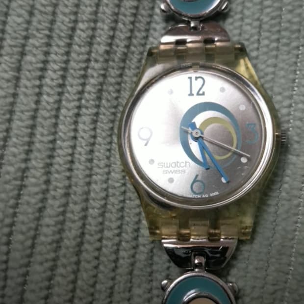 스와치 빈티지 시계 