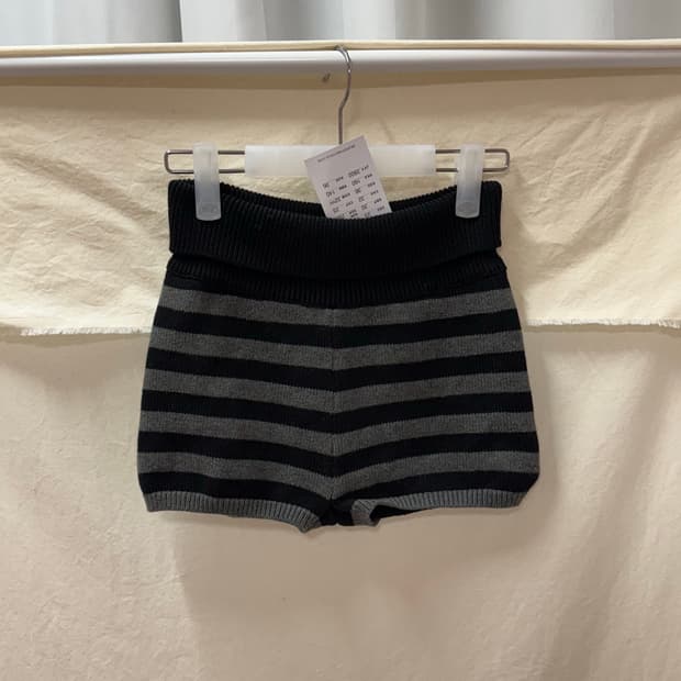 브랜디멜빌 스트라이프 니트팬츠