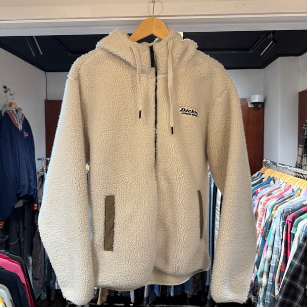 디키즈 쉐르파 플리스 후드 집업 자켓 XL