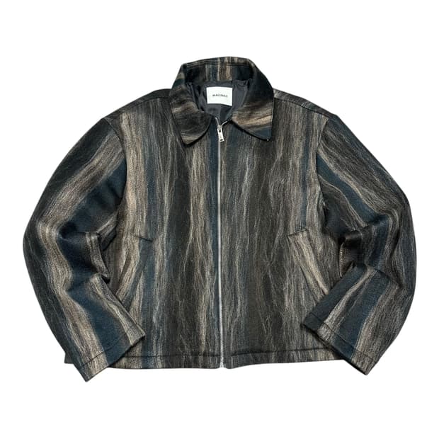 ✨ (바배) MALENKII 펠트 빈티지 집업 자켓