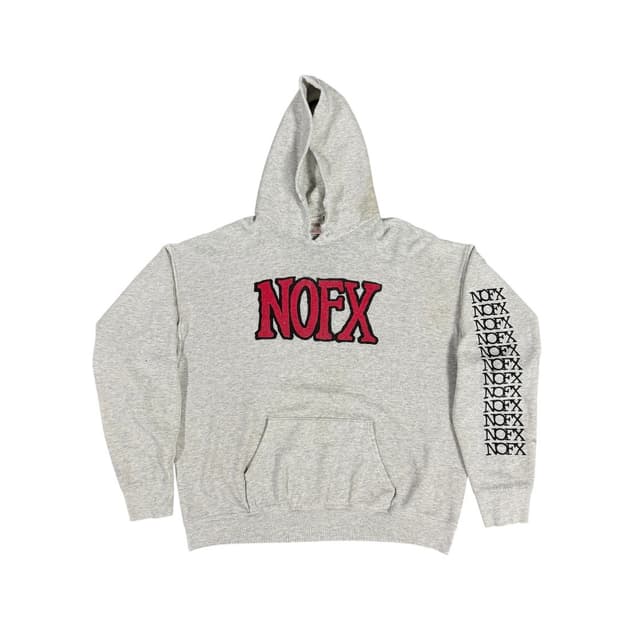 빈티지 90s NOFX Distressed 노에펙스 디스트레스드 후드티