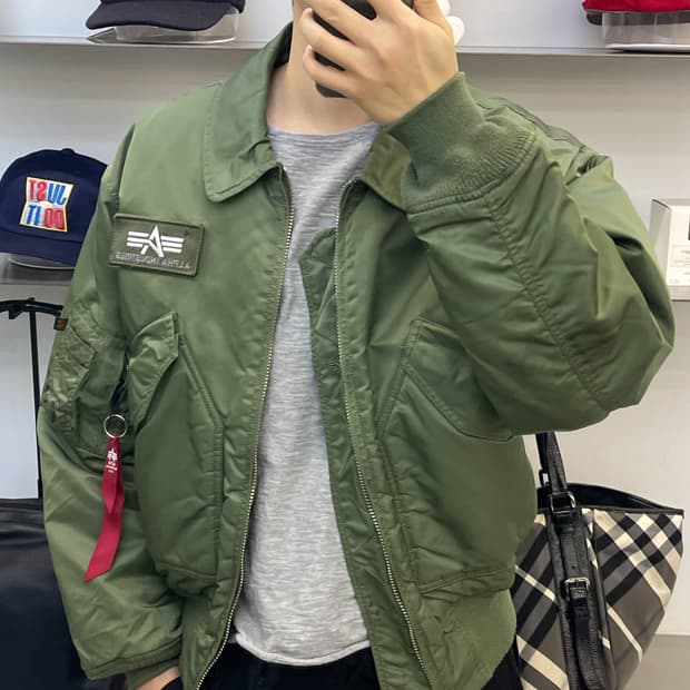 알파인더스트리 U.S.A.F CWU-45/P 플라이트 자켓