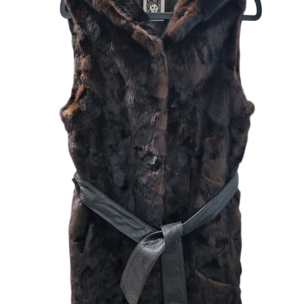 앤클라인 밍크 베스트 조끼 55