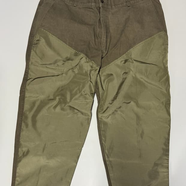 희귀!! 90s 컬럼비아 빅 사이즈 투톤 베이지 워크팬츠 37.7인치