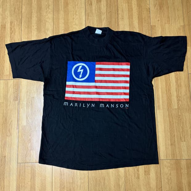 마를린맨슨AmericanbyBirth,Antichrist밴드티셔츠