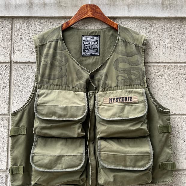 HYSTERIC GLAMOUR SNAKE LOOP 히스테릭글래머 베스트