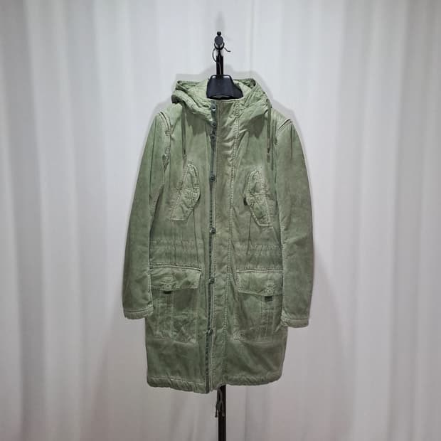 (택포) 디젤 가먼트 워싱 피쉬테일 야상 XL B371