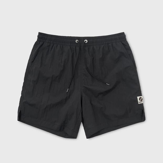 [M]헤리티지플로스 NYLON WASHER SHORTS / Black