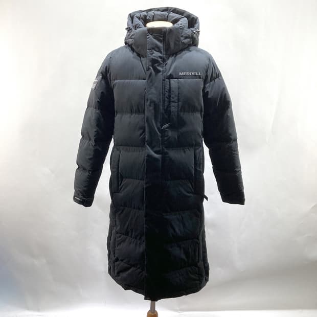 머렐 여성 구스다운 롱패딩자켓 블랙 85 