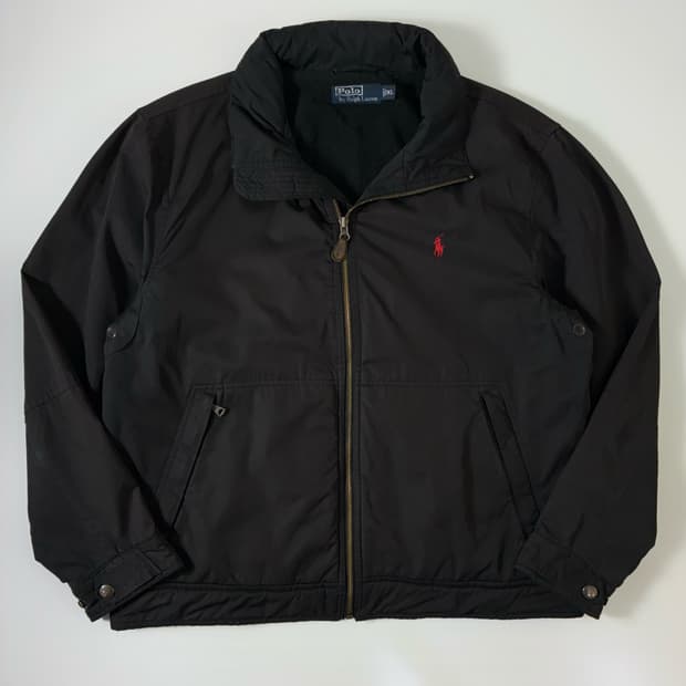 Polo  폴로 랄프로렌 자수 블랙 페리필드 자켓