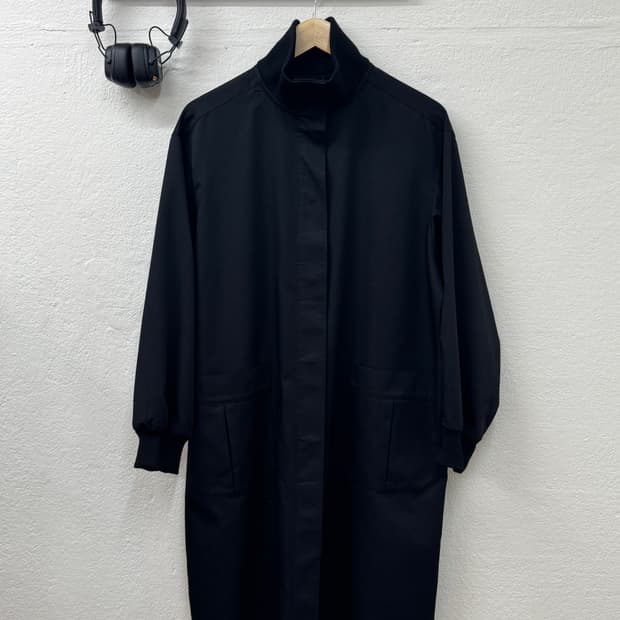 90s 이세이미야케 im product 블랙 롱 트렌치