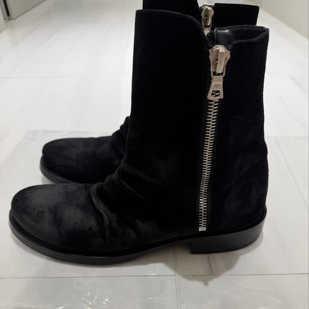 amiri 스웨이드 부츠
