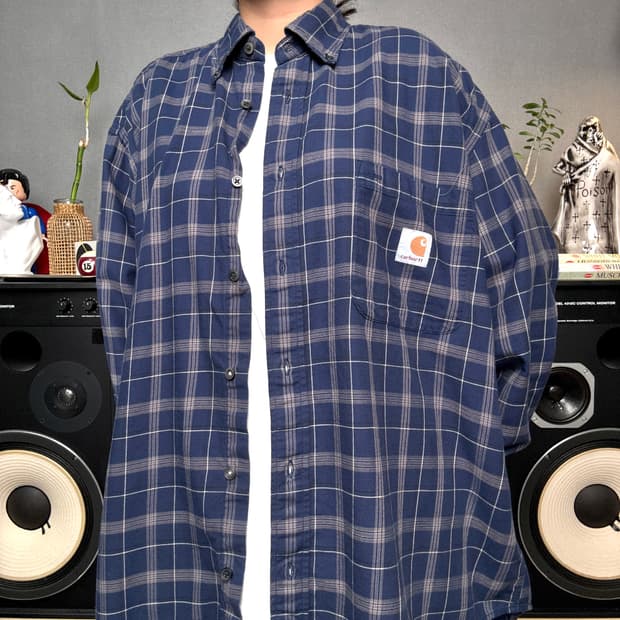 칼하트 체크셔츠