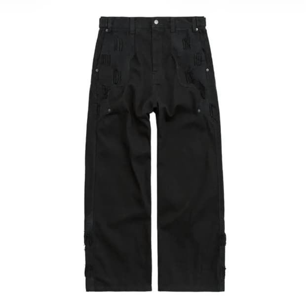 (2) 폴리테루 웨스턴보로팬츠 블랙트윌