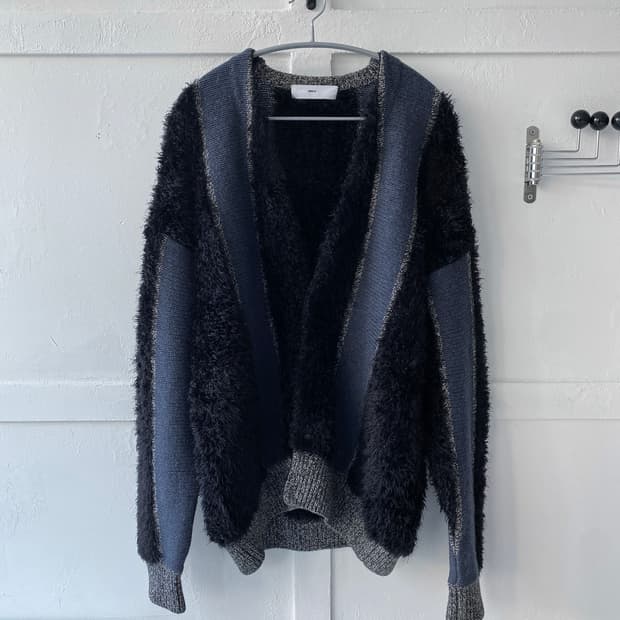 [Toga virilis] 스트라이프 니트 가디건