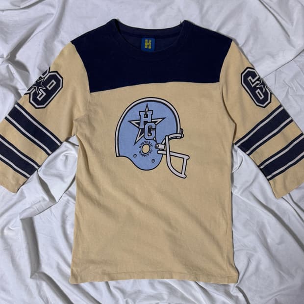 90s 히스테릭글래머 69 럭비티
