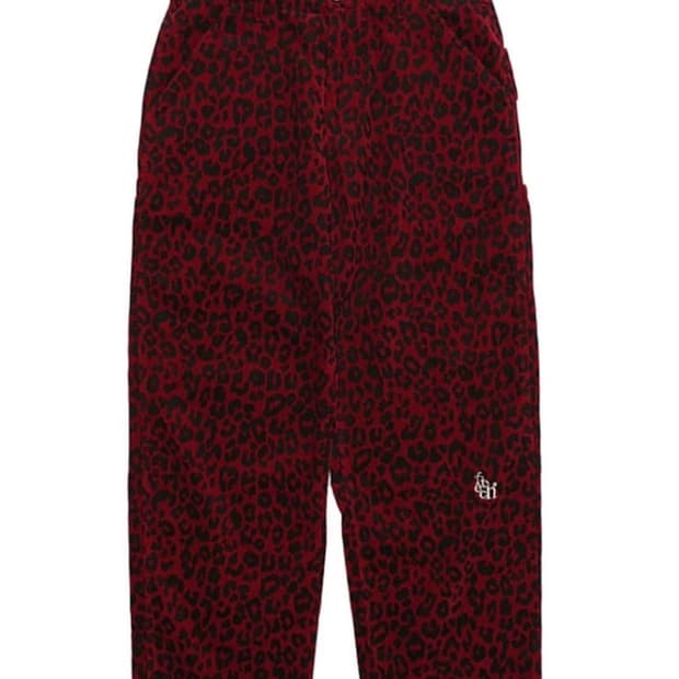 Fetch 페치선데이 레오파드 코듀로이 팬츠