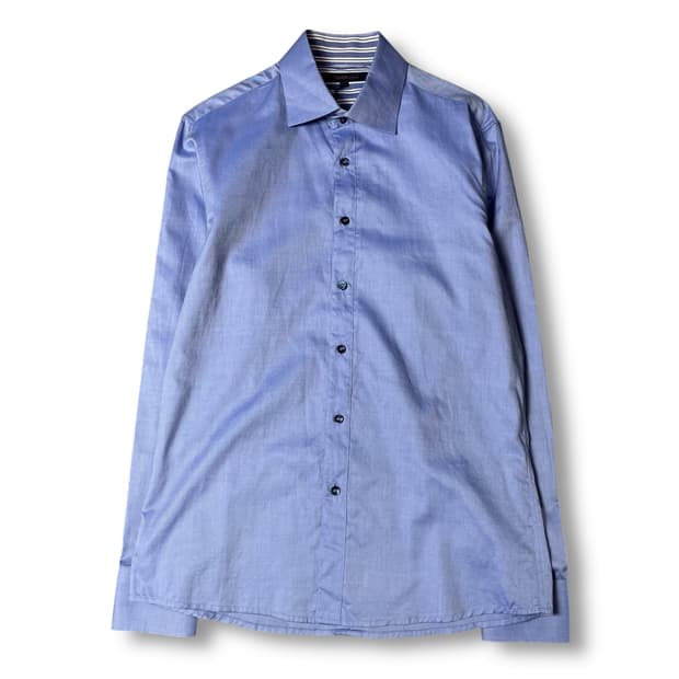 (새상품) 옴브루노 스카이블루 클래식 긴팔 셔츠 105
