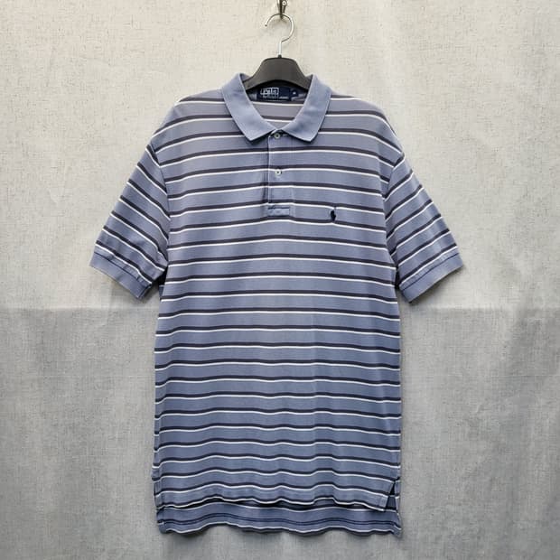 폴로 랄프로렌 스트라이프 반팔 카라티