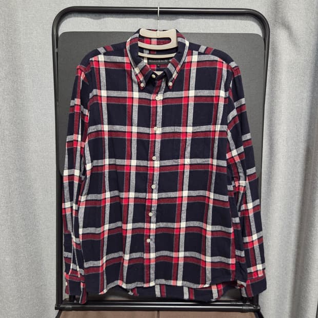 American vintage 플란넬 체크 셔츠 M-L