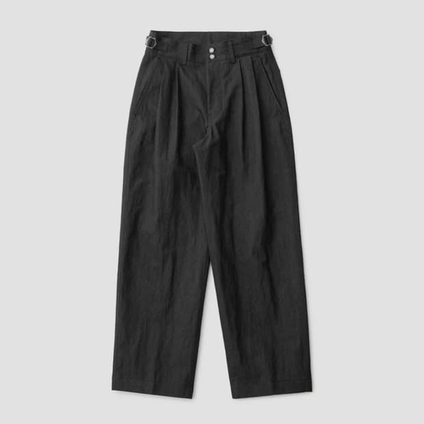 [1] 어나더오피스 산티아고 데님 팬츠 블랙