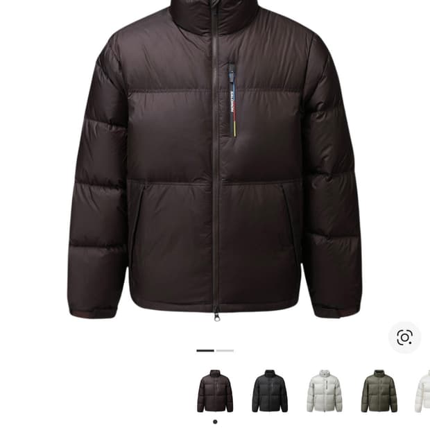 살로몬 컨투어 다운 자켓 초콜릿 (L)