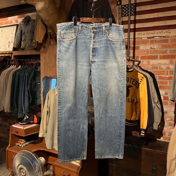 90s USA 빈티지 리바이스 501xx 데님 팬츠