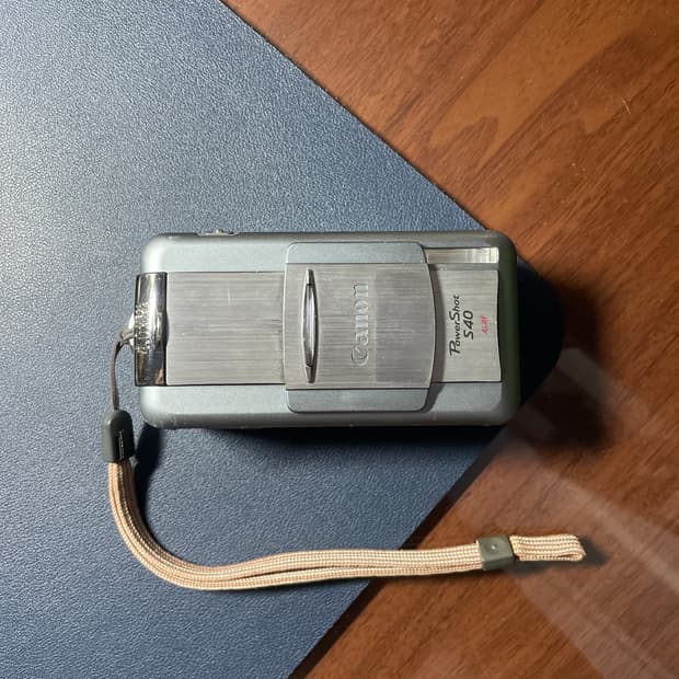 캐논 파워샷 s40 디지털 카메라