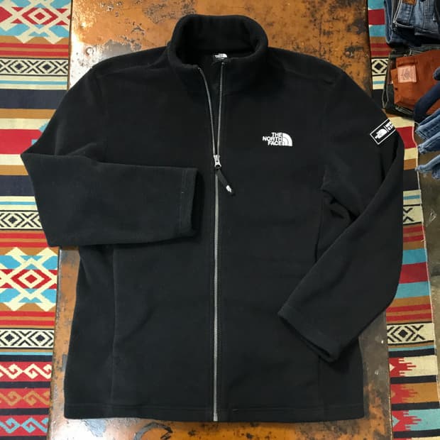 노스페이스 블랙 집업 플리스 자켓 남성  105 사이즈