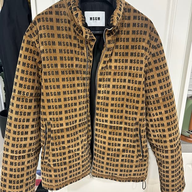 MSGM 코듀로이 패딩