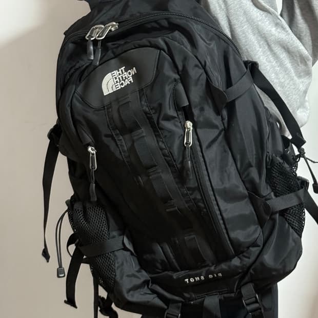 노스페이스 빅샷 백팩 블랙 30L