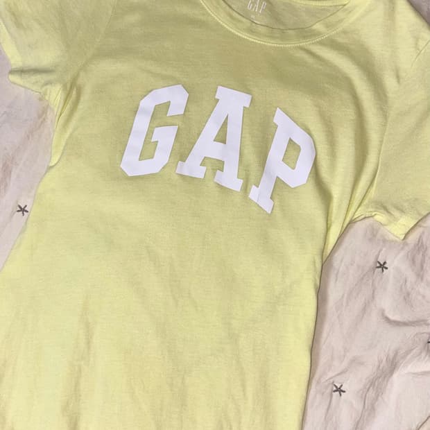 갭 Gap 레몬코어 슬림핏 반팔