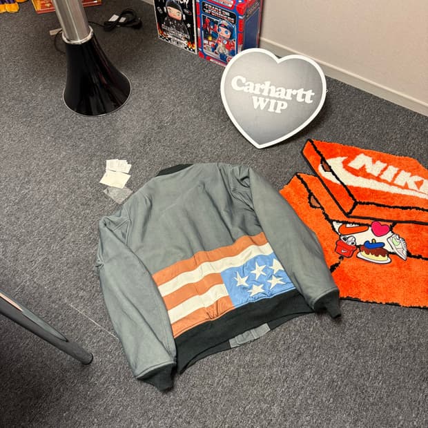 [5] 비즈빔 15AW 토르손 성조기 봄버 초판