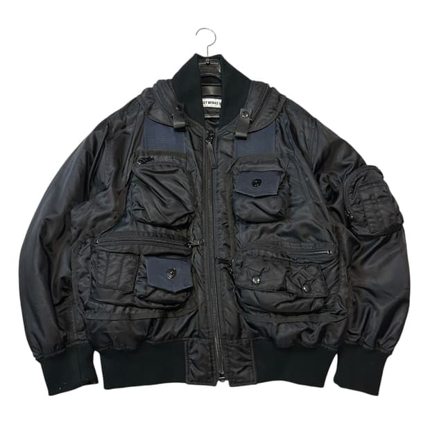 이세이미야케 맨 1996fw 카고 봄버 자켓