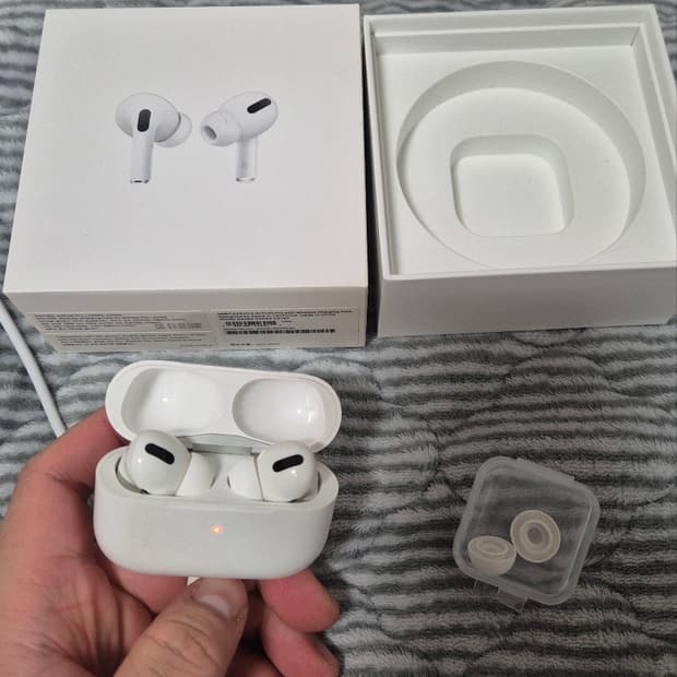 애플 에어팟 프로 1 풀세트 무선이어폰