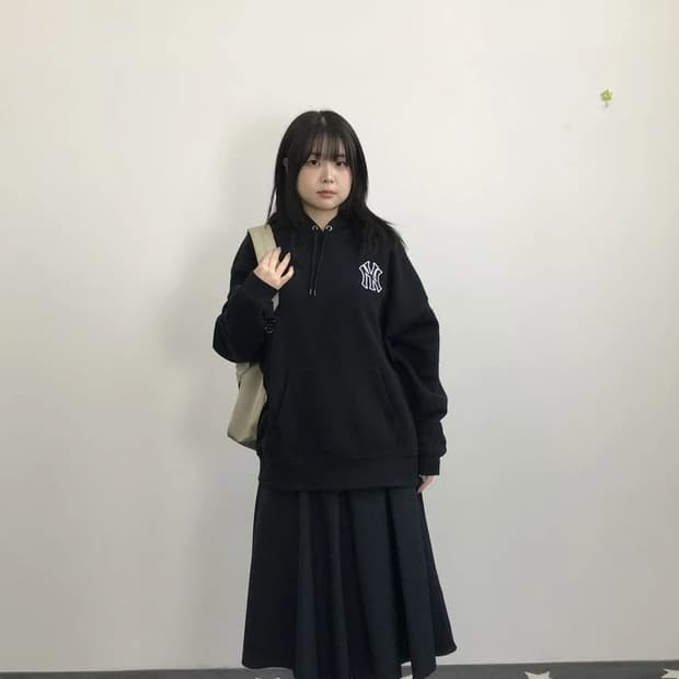 MLB NY Yankees Black Hoodie