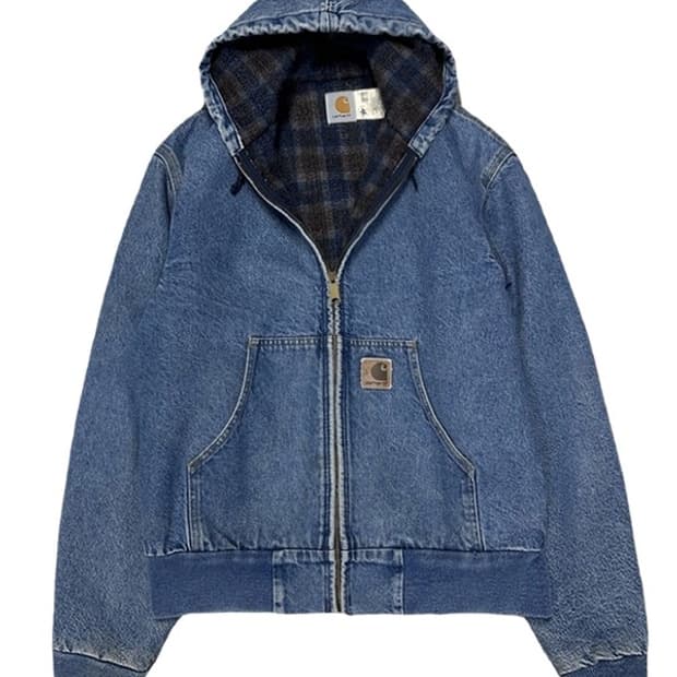 [M] CARHARTT 90ss JB1198 액티브 데님후드자켓