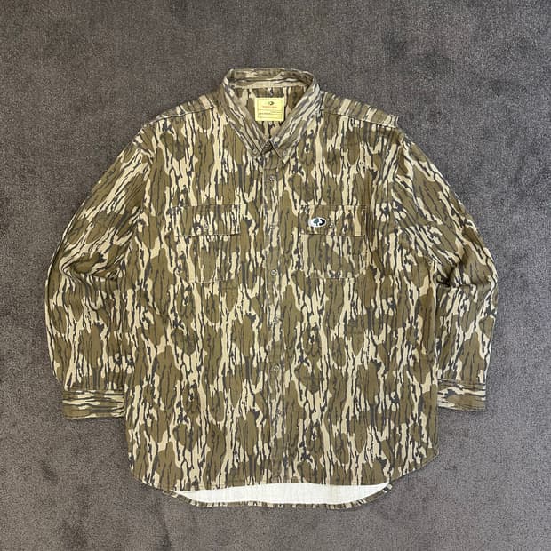 Mossy Oak Bottomland 카모 셔츠 2XL
