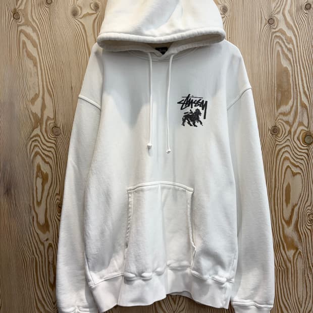 스투시 라이온 후드티