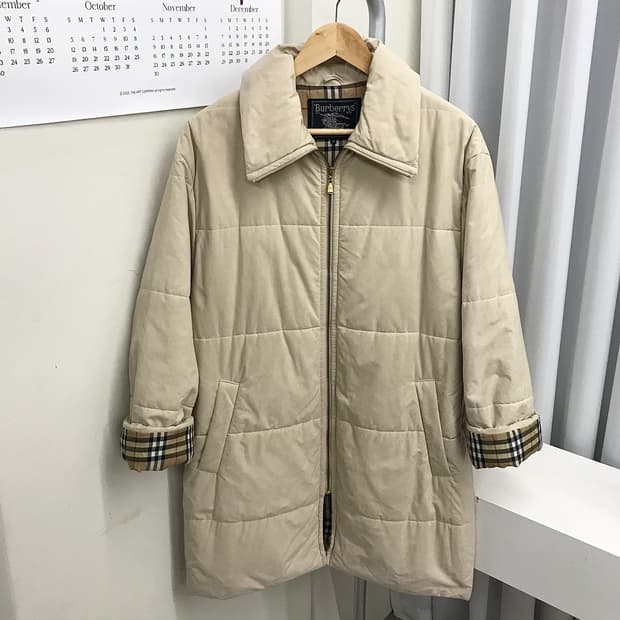 버버리 롱패딩